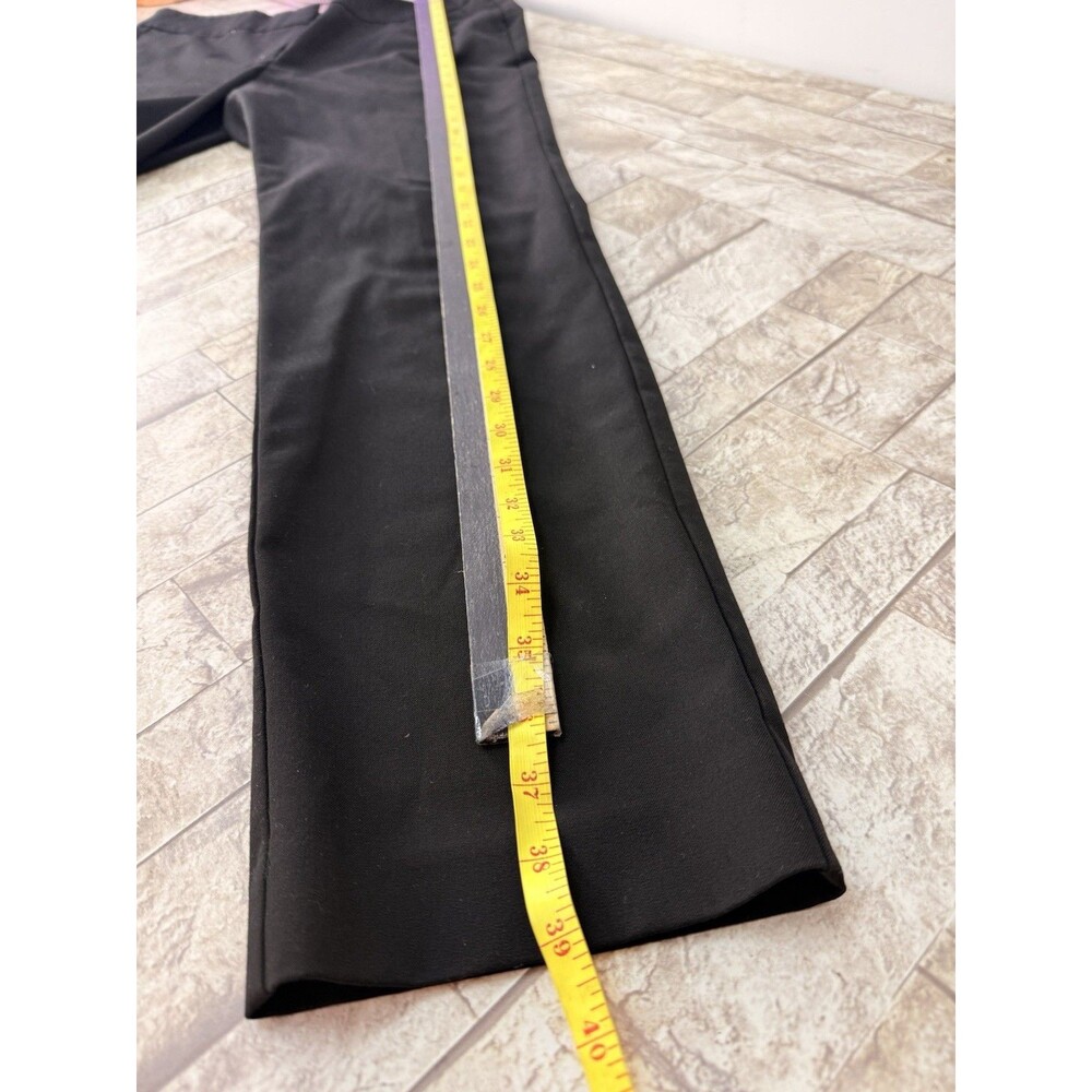 Ann Taylor Black Women Straight Pants-Size 6 - Picture 11 of 13